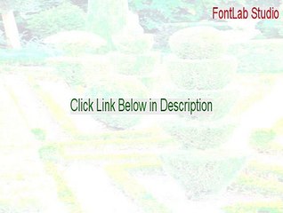 FontLab Studio Serial - Legit Download [2015]