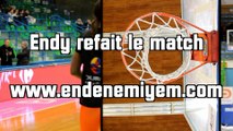 Endy Miyem refait le match Tango Bourges Basket - Perfumerias Avenida