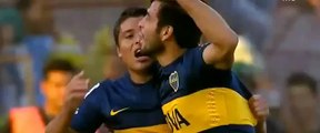 Gol de Sebastián Palacios - Palestino vs Boca Juniors 0-2 Copa Libertadores 18-02-2015‬