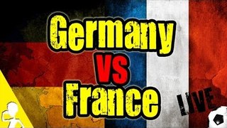 GERMANY VS FRANCE | WATCH THE GAME WITH ME | LIVE HANGOUT