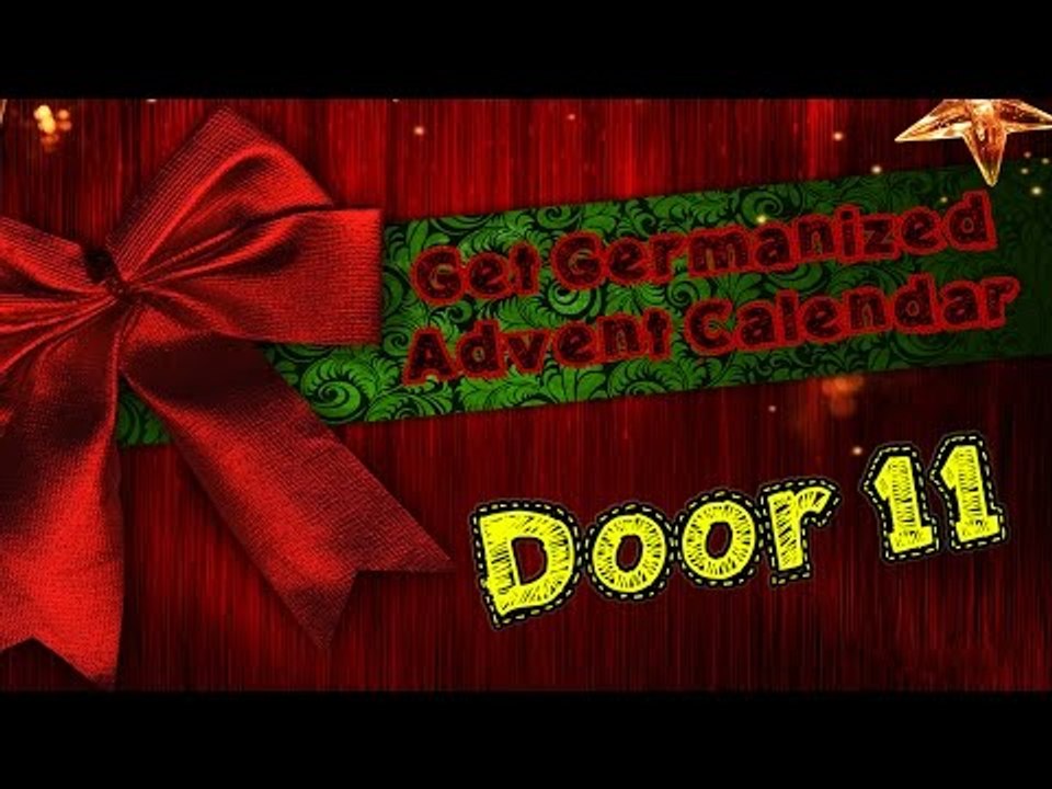 Door #11 | Get Germanized Advent Calendar - 24 Days Of Free German Chocolate - Get Germanized