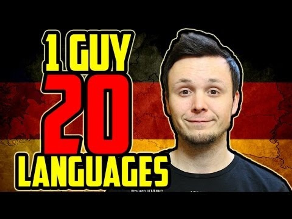 1 Guy 20 Languages