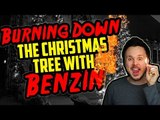 Burning Down The Christmas Tree With BENZIN! | Germanizing Retro Vlogs | 11