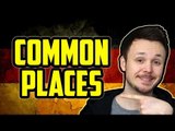 Common Places in Towns and Cities | Learn German for Beginners | Lesson 11