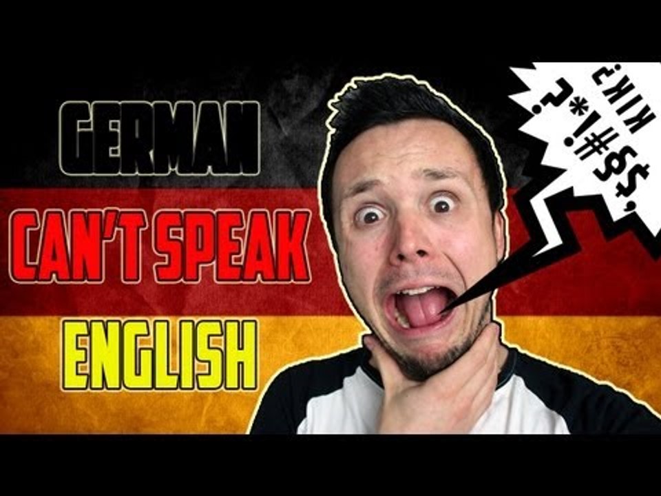 German Can't Speak English | Speech Jammer Tag |  English Pronunciation Poem