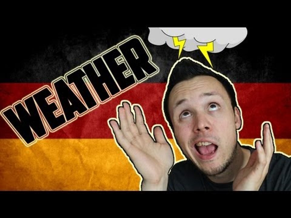 German Weather Vocabulary