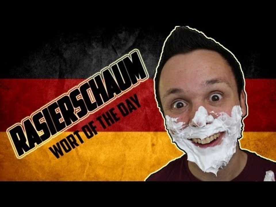 Rasierschaum - German Word of the Day