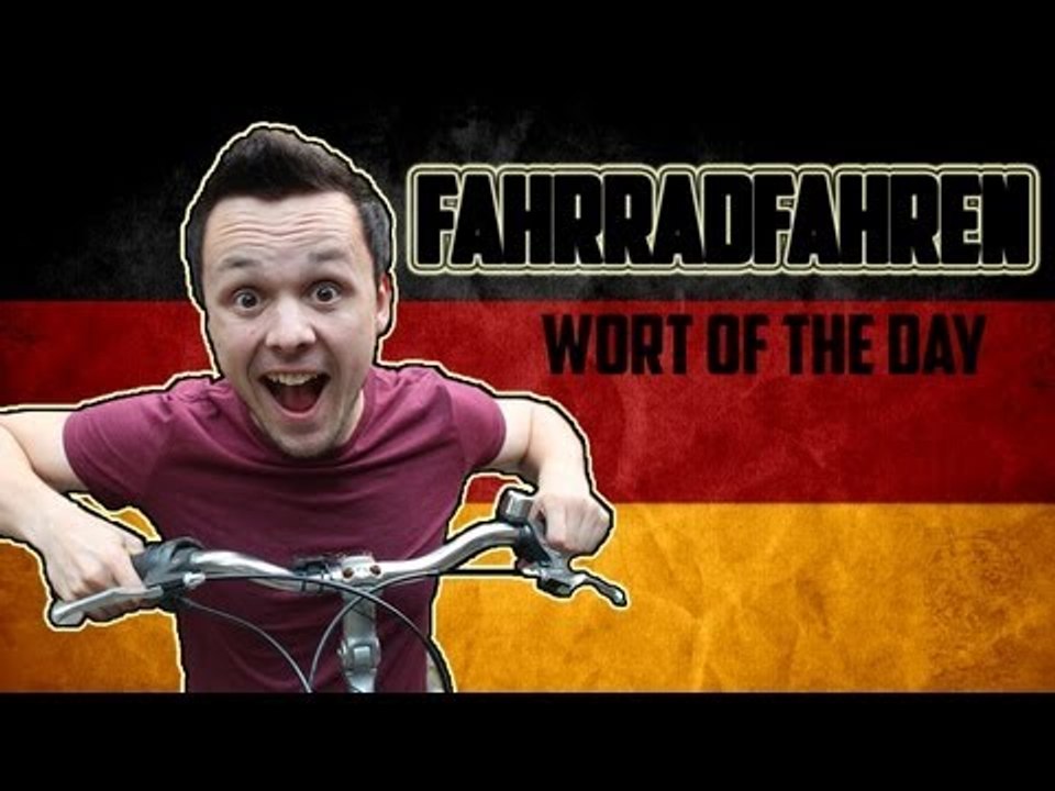 Fahrradfahren - German Word of the Day