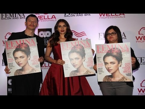 Aditi Rao Hydari @ Femina Salon & Spa cover Launching