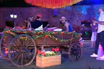 Fernando, Mariza e Adrilles na festa - 18.02.2015