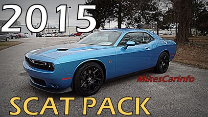 2015 Dodge Challenger Scat Pack Blue