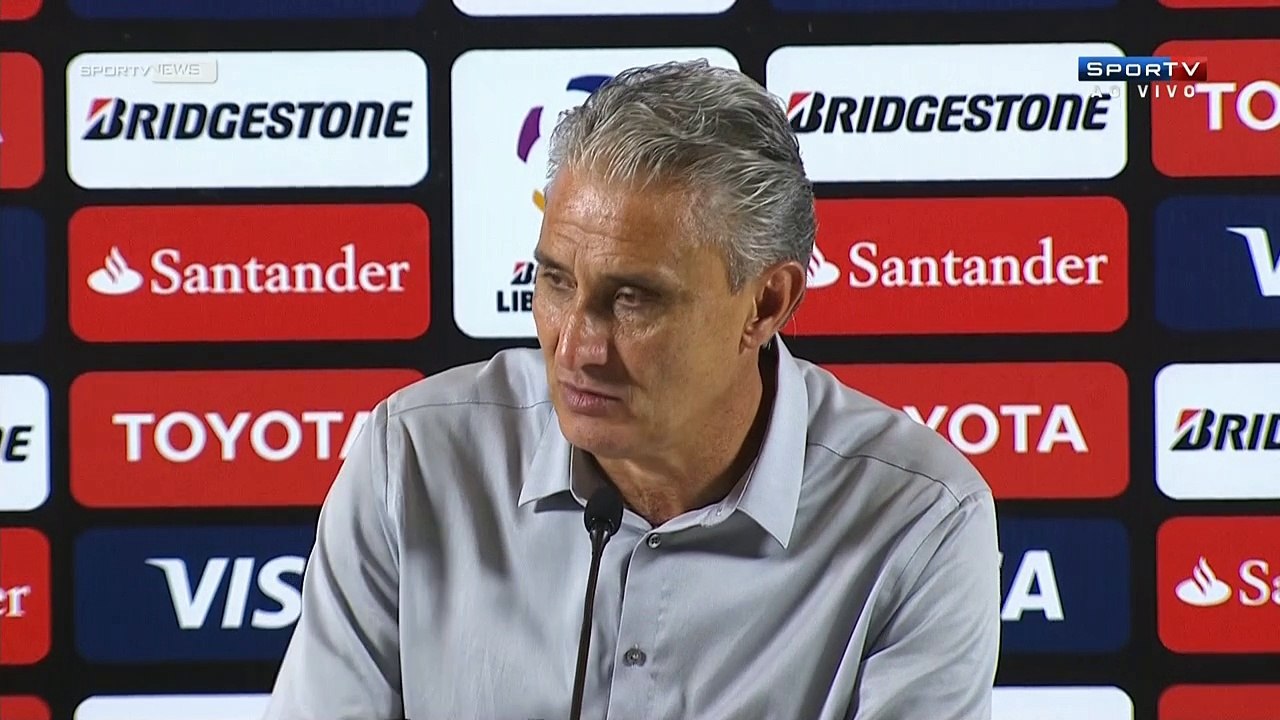 Trecho da entrevista do Técnico TITE pós jogo CORINTHIANS 2X0 São Paulo - Fase de Grupos Libertadores 2015 18/02/2015 HDTV 720p 18-02-2015