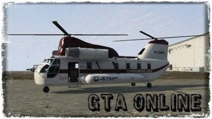 HELİKOPTERE KAFA ATTIM | GTA Online CargoBob Çalma Görevi