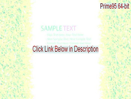 Prime95 64-bit Download [Free Download]
