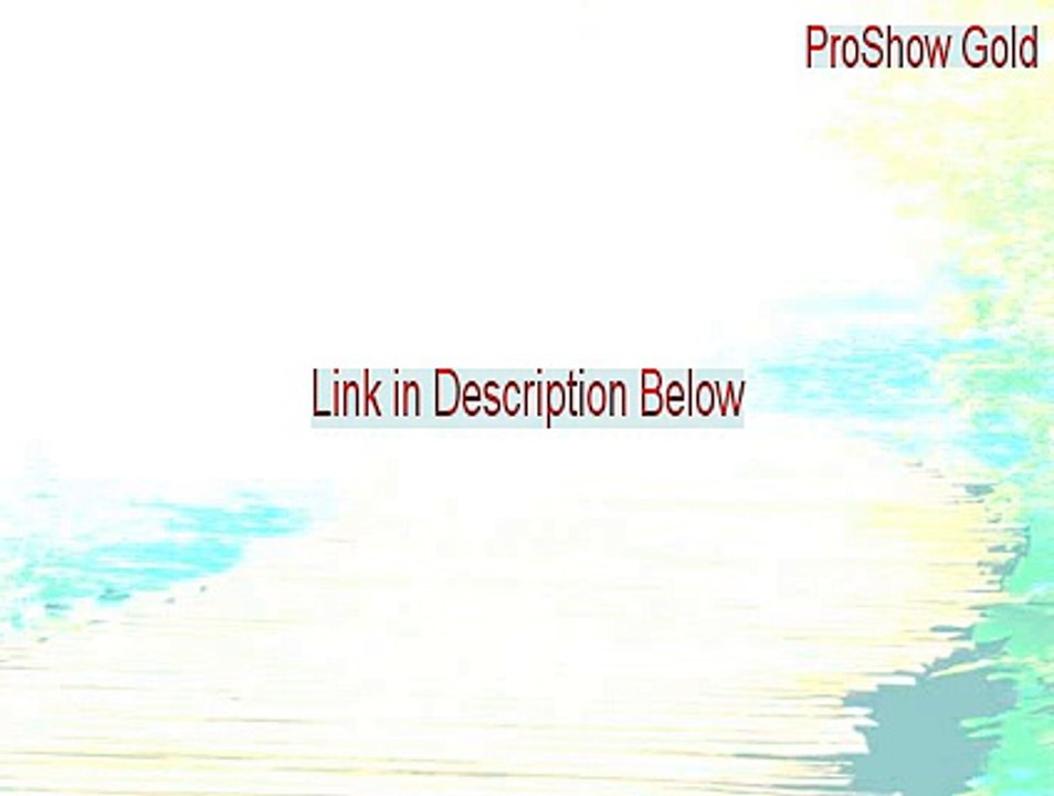 ProShow Gold Crack (Download Now 2015)