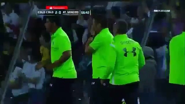 Colo Colo vs Atlético Mineiro 2-0 RESUMEN Y GOLES ( Copa Libertadores 2015 )