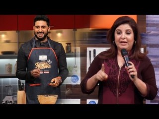 Abhishek Bachchan Cooks DAHI CHICKEN | FARAH KI DAAWAT