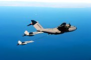 A400m, Aynı Anda İki Savaş Uçağına Havada Yakıt İkmali Yaptı