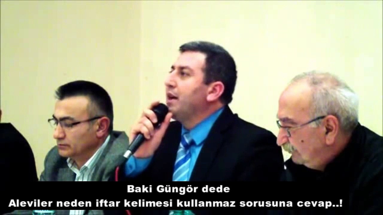 aleviler neden iftar kelimesini kullanmaz baki güngör dede
