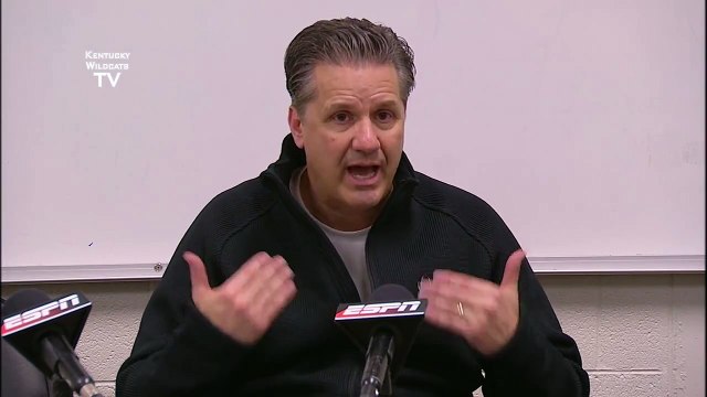 Kentucky Wildcats TV: Coach Calipari - Tennessee Postgame
