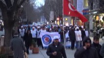 Eskişehir'de 1500 İşçi Kıdem Tazminatı Düzenlemesini Protesto Etmek İçin Yürüdü