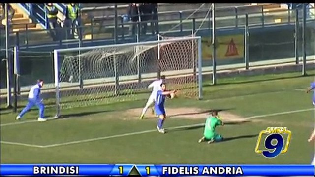 Città di Brindisi - Fidelis Andria 1-1 | Sintesi - Serie D Gir. H 21^ Giornata