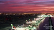 Dubai Airport Baggage Handling Inner Workings in 4k -  Dubai Flow Motion: Extended