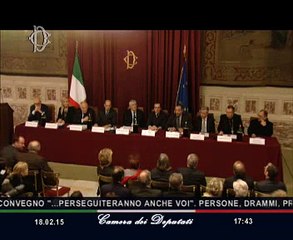 Roma - Convegno ''Perseguiteranno anche voi'' (18.02.15)