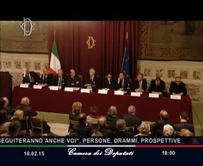 Roma - Convegno ''Perseguiteranno anche voi'' - Pierferdinando Casini (18.02.15)
