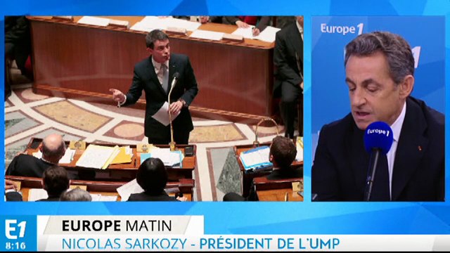 Nicolas Sarkozy : Le 49.3 est une preuve de la faiblesse du Président de la République (Europe1)