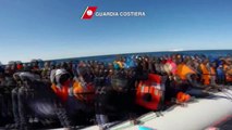 Canale di Sicilia - Immigrati, 265 persone salvate dalla Guardia Costiera (18.02.15)