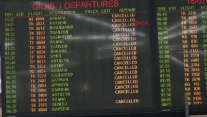 Thy, Atatürk Havalimanı'ndan İç Hat Uçuşlarını İptal Etti