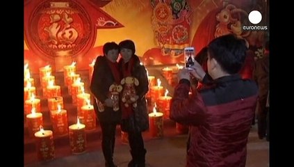 China welcomes New Year of the sheep or goat