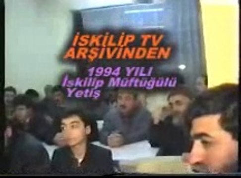 1994 YILI İSKİLİP MÜFTÜLÜĞÜ YETİŞKİNLER İÇİN KURAN KURSU SERTİFİKA TÖRENİ