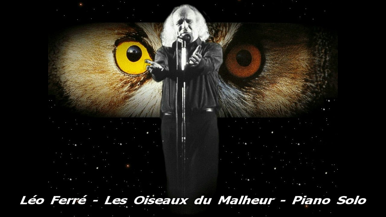 Léo Ferré - Les Oiseaux du Malheur - Piano (Adaptation Pascal Mencarelli)