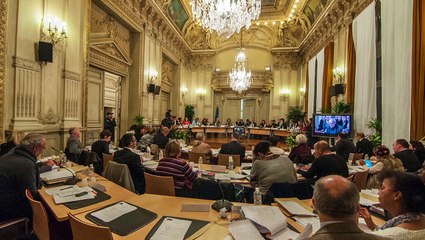Yahia Bouchouicha, débat d'orientation budgétaire à Colombes, 12 février 2015