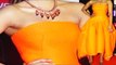 Sexy Priyanka Chopra In Hot Palpi Orange Short Dress