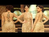 Aditi Rao Haydri Wearing Hot Gold Body Fit Dress Looks Stunning