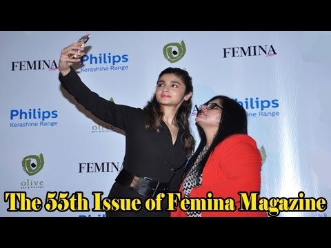The 55th Edition Cover Of Femina Launched By Alia Bhatt