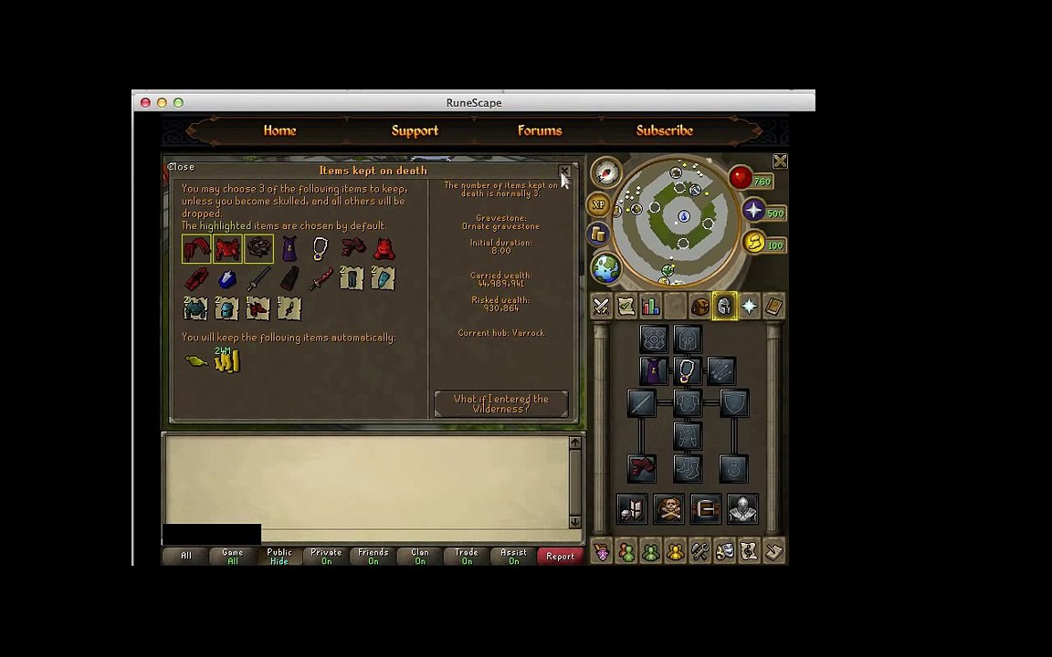 Buy Sell Accounts - SELLING LEVEL 93 RUNESCAPE ACCOUNT (with 24mill cash + 22 mill+ items)