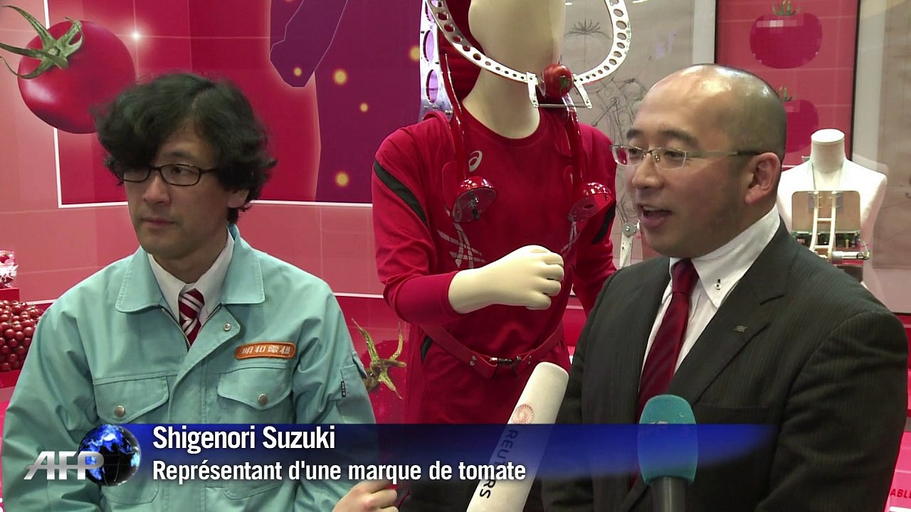 Japon: une machine mange-tomates pour marathoniens