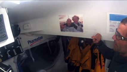 One Planet One Ocean Aleix interior imoca (Cat V)