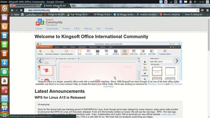 best MS office alternative for linux