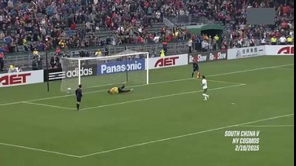 Raul Gonzalez First Goal New York Cosmos in Hong kong