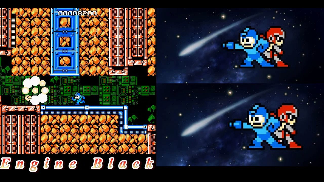 [Engine Black]MegaMan│Ch2│Stone Man~O__O"…