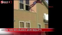 Aşırı kar yeni eğlence akımı başlattı