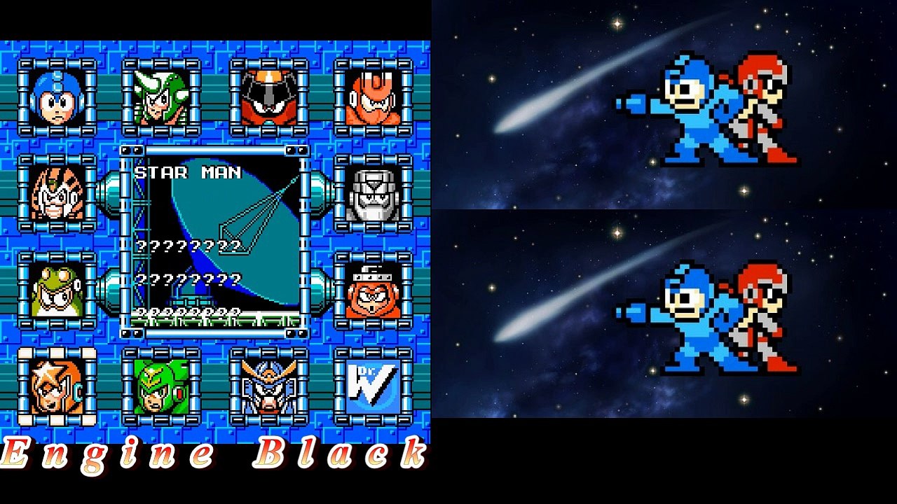 [Engine Black]MegaMan│Ch3│Star Man~( ‵o′)