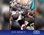 فیصل آباد میں وکلاء گردی، پیشی پر آئے ملزمان پر تشدد