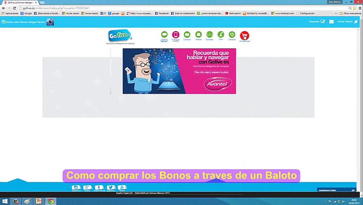 Gofive Como comprar los Bonos a traves de un Baloto