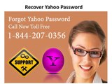 Yahoo Technical Support 1-844-207-0356 Yahoo Forgot Password